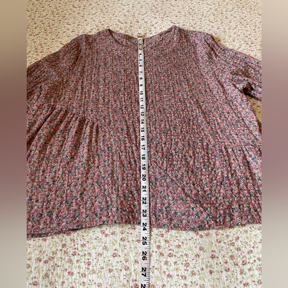 Woman’s 💯 cotton Korean 💐blouse - Picture 10 of 14